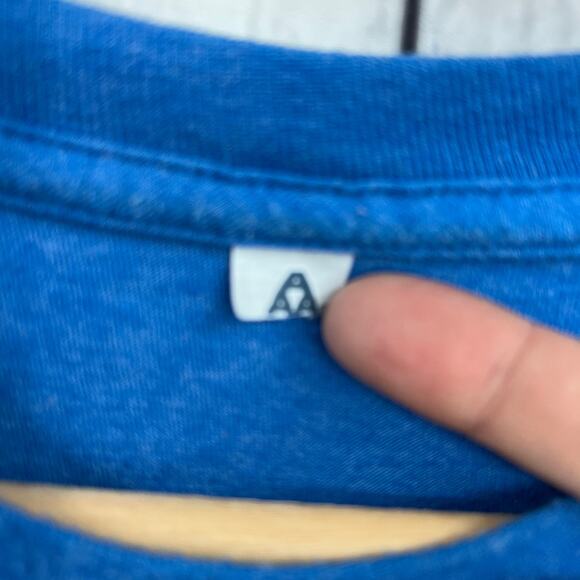 Alstyle XL Hang Loose Maui Blue Tee Shirt T-Shirt Short Sleeve - Picture 4 of 4